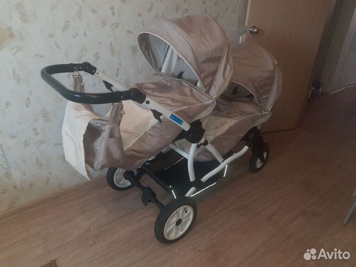 Коляска для двойни 2 в 1