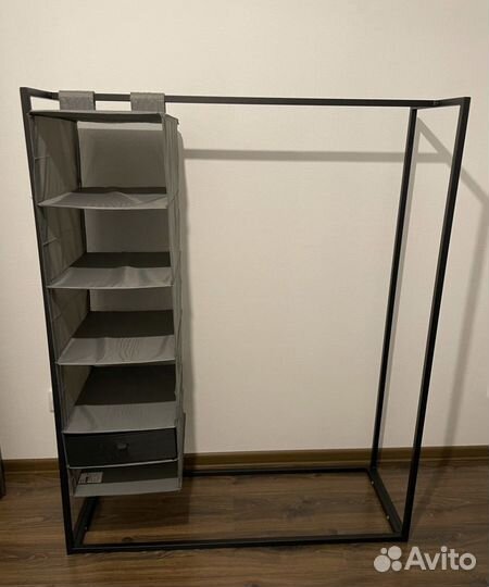 Стойка для одежды рейл