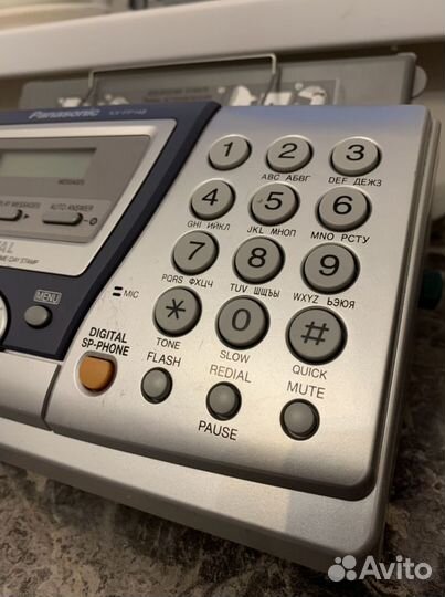 Факсимильный аппарат panasonic kx-fp148ru