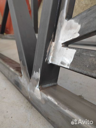 Ворота откатные 5,5*2 без покраски