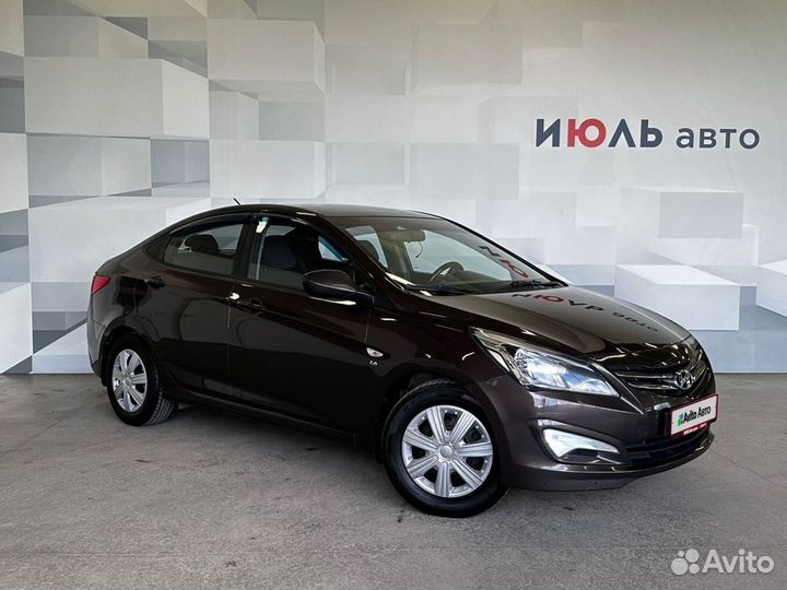 Hyundai Solaris 1.6 МТ, 2015, 134 869 км