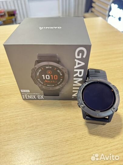Часы Garmin fenix 6X pro solar