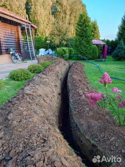 Копка транше ручной