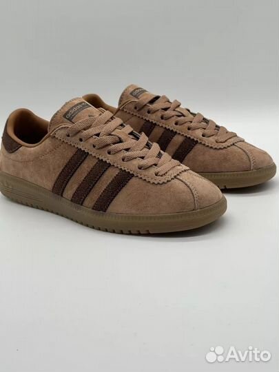 Кеды Adidas Bermuda Brown коричневые