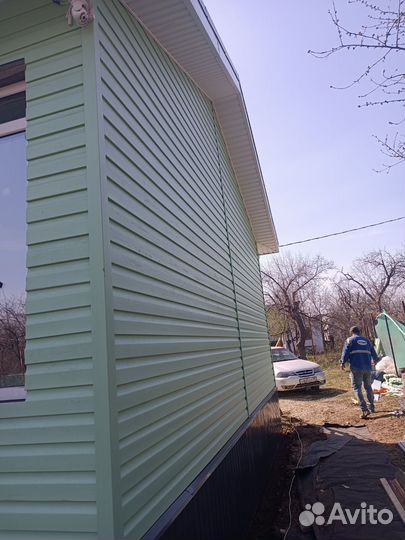 Обшивка домов сайдингом