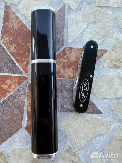 Подарочный набор для мужчин, ручка и нож. Италия