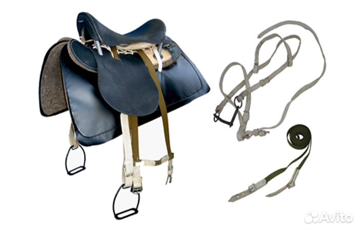 Седло для лошади кавалерийское(драгунское)