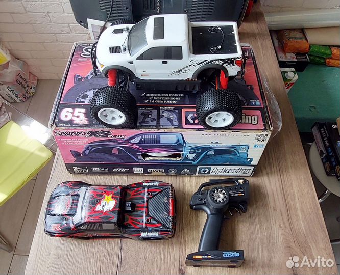 Модель HPI Savage XS Flux 4WD 1:12 комплект