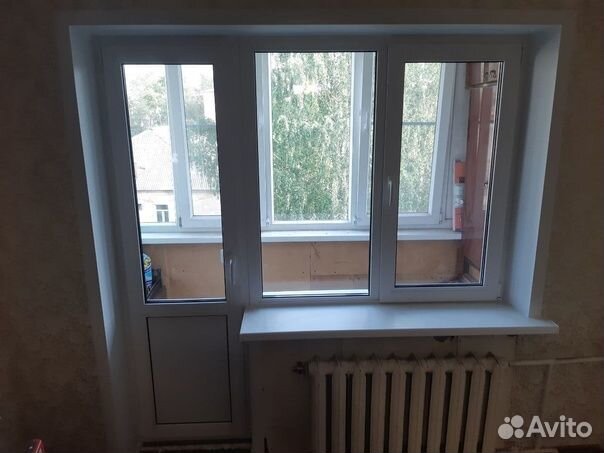 Балконный блок пластик