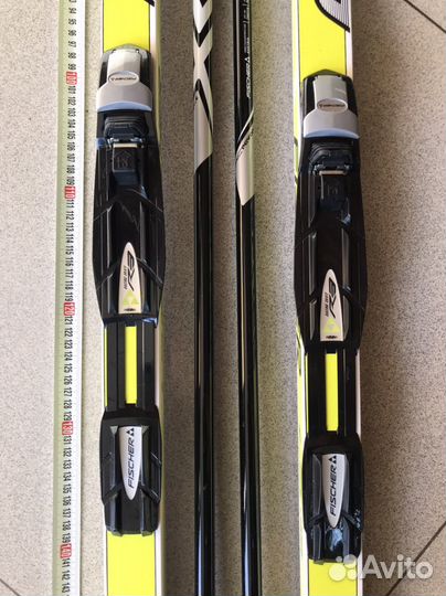 Беговые лыжи fisher 200см