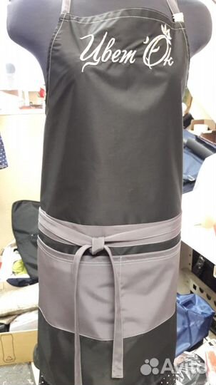 Пошив фартуков (логотип,экокожа,металлофурнитура)