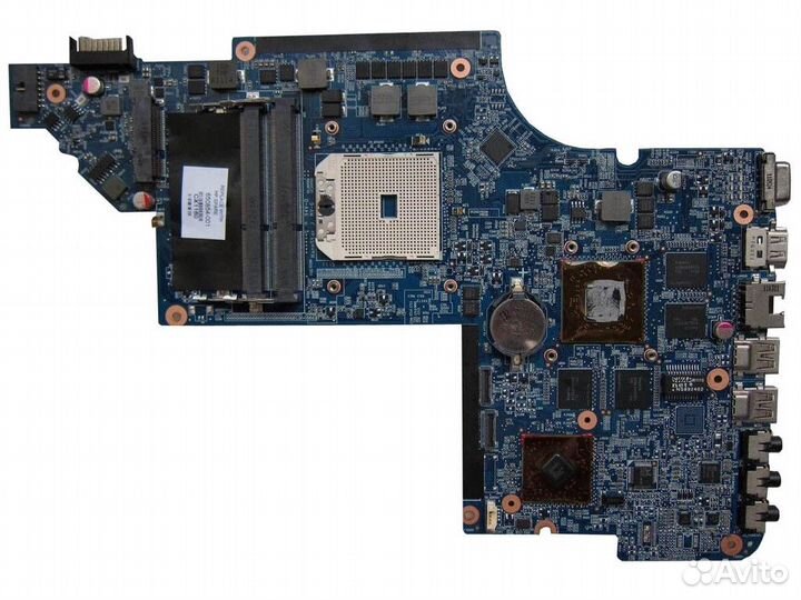 Мат. плата hpmh-40GAB7400 dv6-6000 1Gb HD 6750M