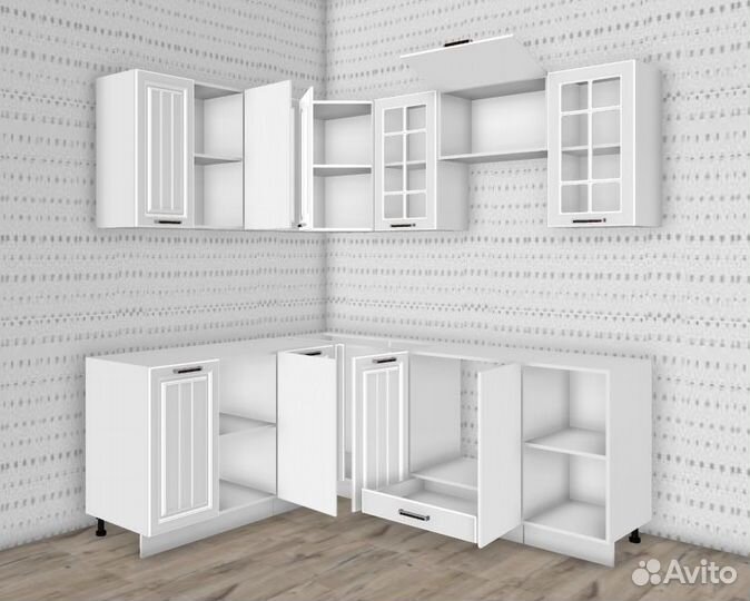 Угловая кухня Прага размер 1800 на 2000