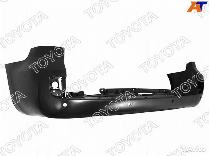 Бампер задний toyota land cruiser 200/LX570 07-12