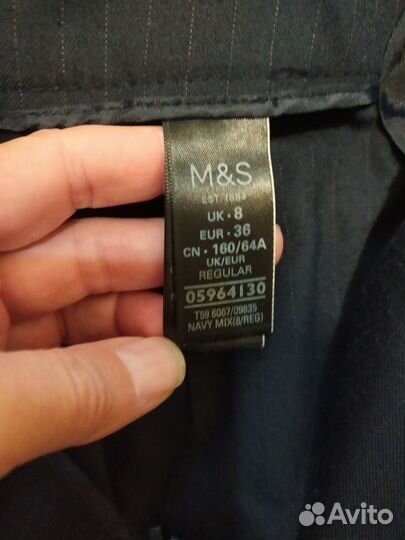 Брюки-кюлоты M&S, р.S