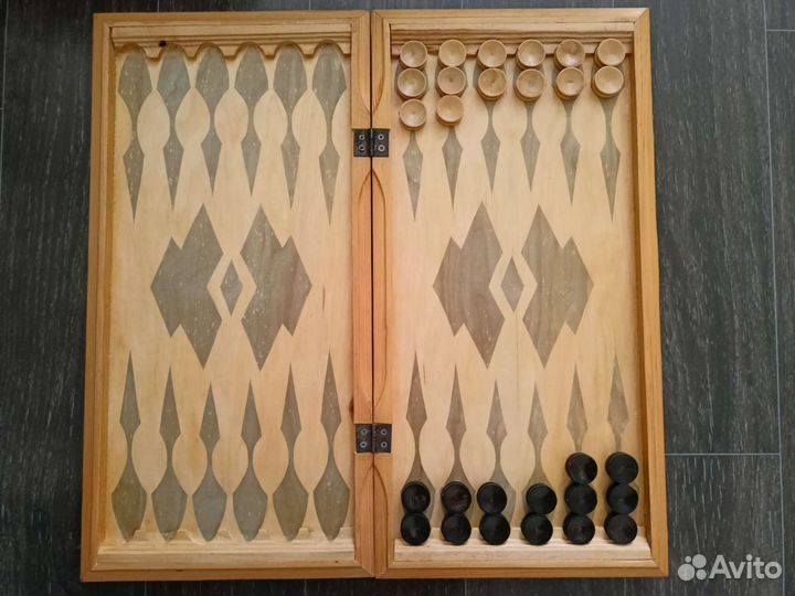Нарды резные
