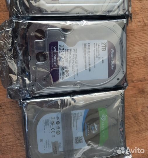 Внутренний жесткий диск,2 тб 3 тб