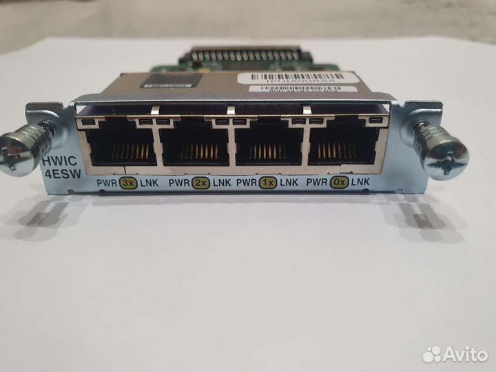 Плата расширения cisco hwic-4ESW