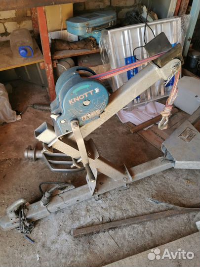 Прицеп лодочный одноосный нв38аа