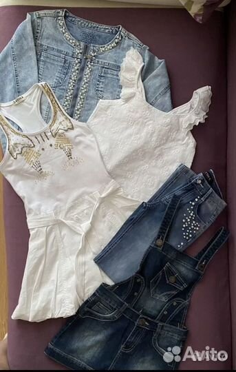 Вещи для девочки 146