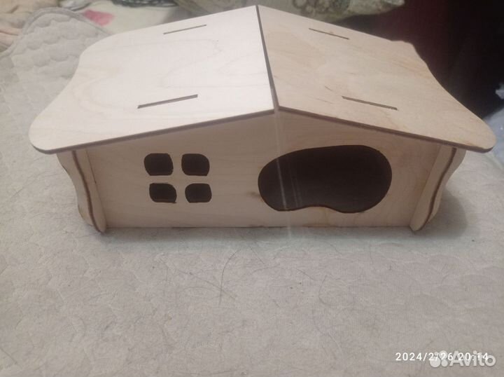 Домик для грызунов (хомячка, крысы, мыши)