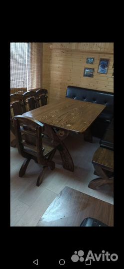 Стол и стулья, другая мебель