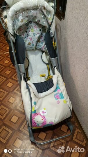 Коляска санки