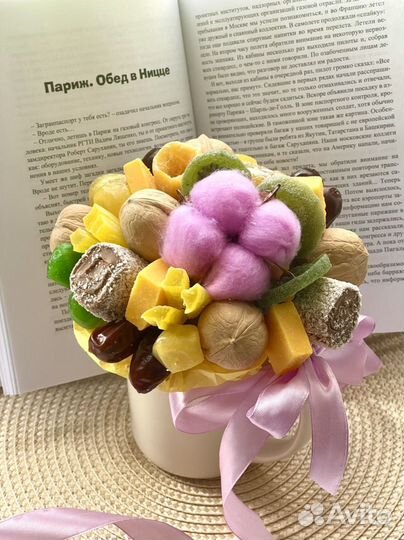 Съедобный букет учителю на 1 сентября