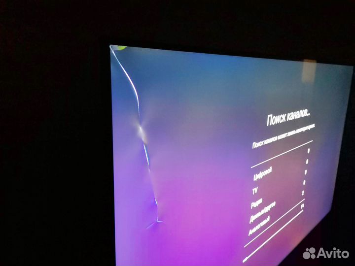 Телевизор xiaomi A43 2025 (битый угол)