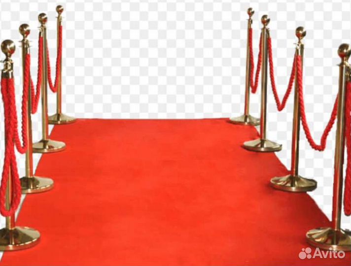 Лототроны, дорожки красные и баннерные каркасы