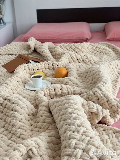 Плед ручной работы