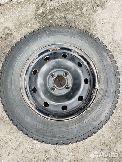 Колеса шипованные 185 70 14 на renault logan