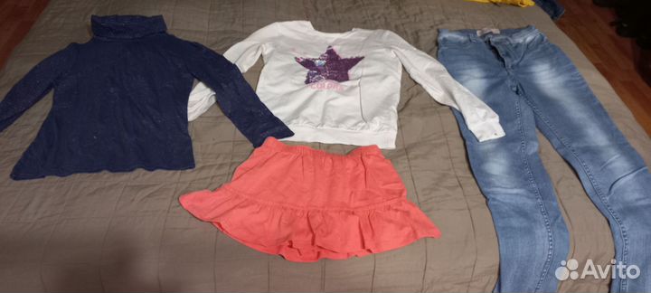 Вещи пакетом на девочку