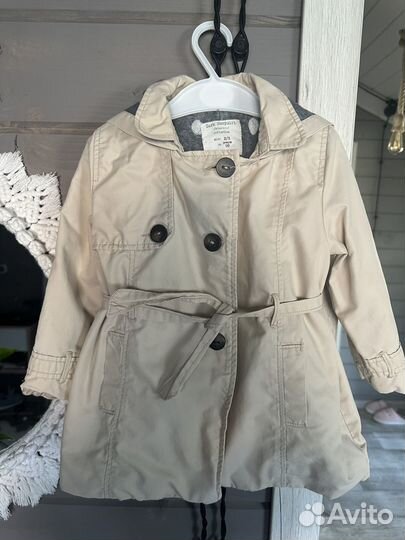 Тренч zara для девочки