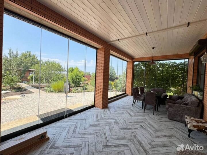 Безрамное остекление