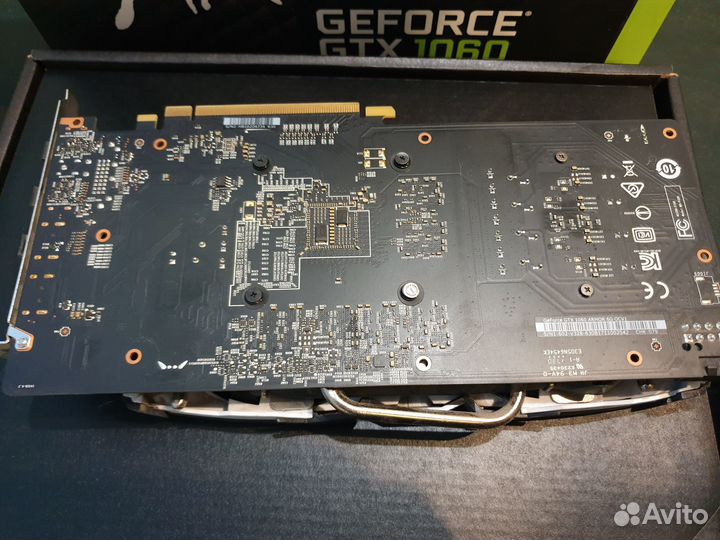 MSI armor GeForce GTX 1060 6G