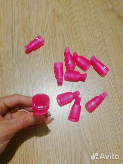 Зажимы для гель лака