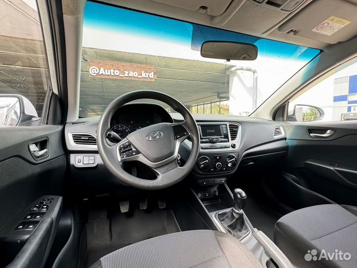 Hyundai Solaris 1.6 МТ, 2021, 108 928 км