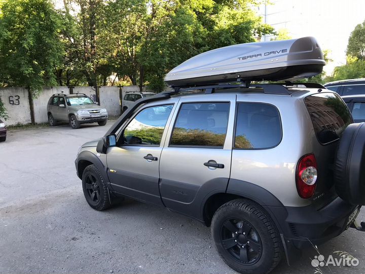 Автобокс для Chevrolet нива (Terra Drive 480 л.)