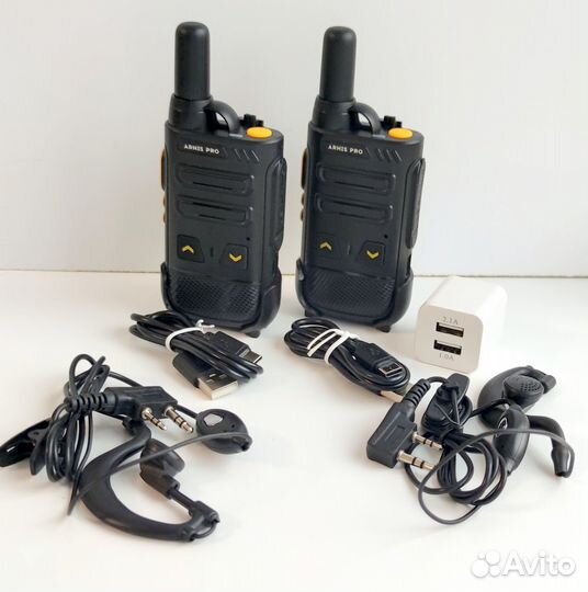 Комплект раций 2 штуки для персонала и официантов