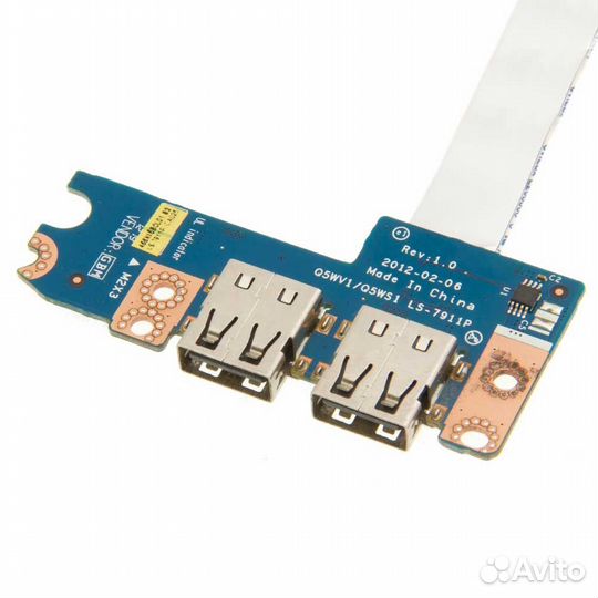 Плата USB Acer E1-571G, V3-571G, E1-531, Acer 5750