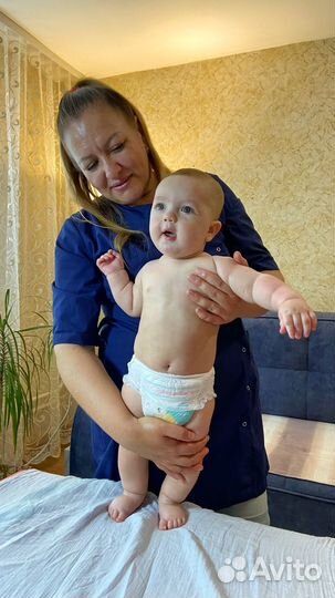 Детский массаж с выездом на дом