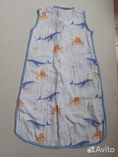 Спальный мешок из муслина детский 66-79 см