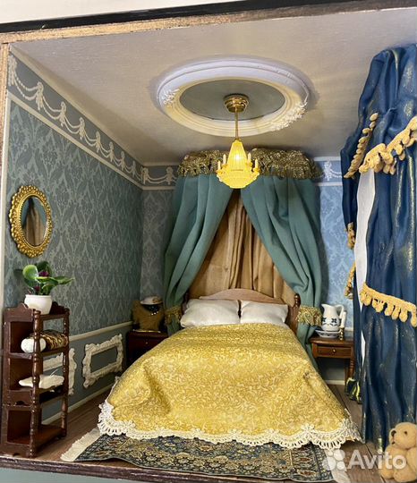 Кукольный дом большой в викторианском стиле