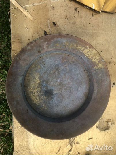 Латунный таз