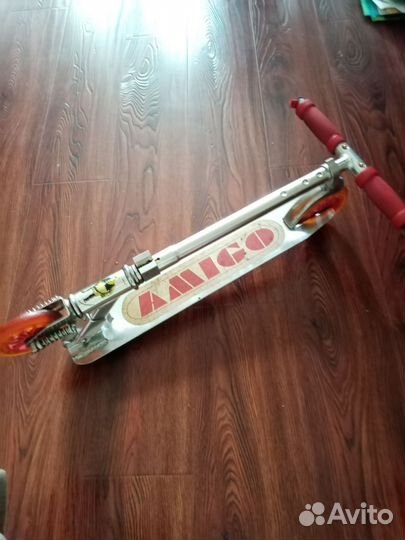 Самокат городской для детей и взрослых с нов. ручк