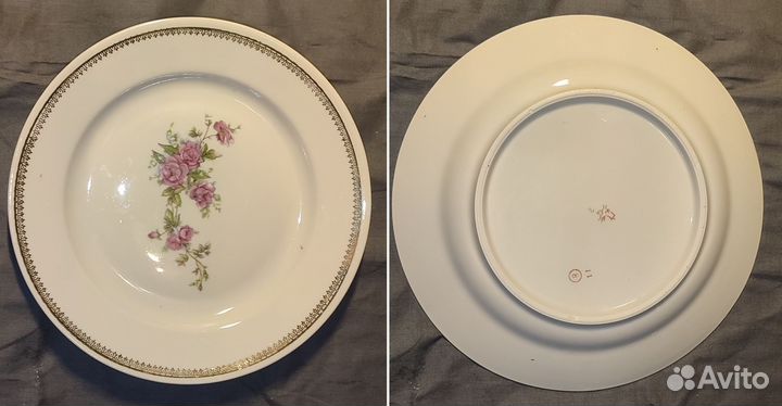 Фарфоровая посуда СССР лфз, зик, Пролетарий