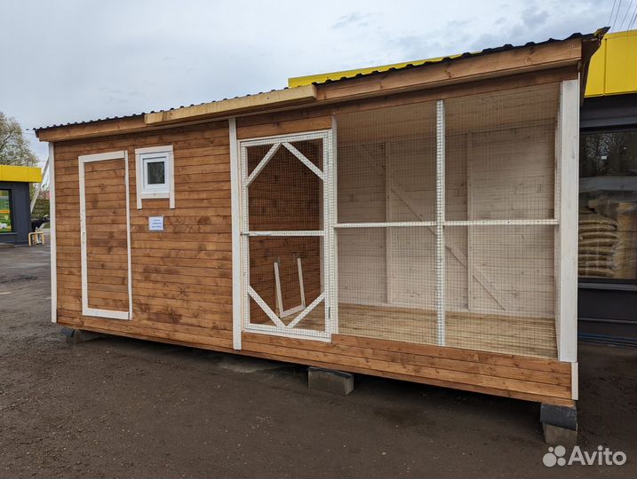 Курятник зимний