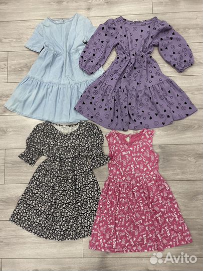 Одежда для девочек 104-128 роста (4-8 лет)