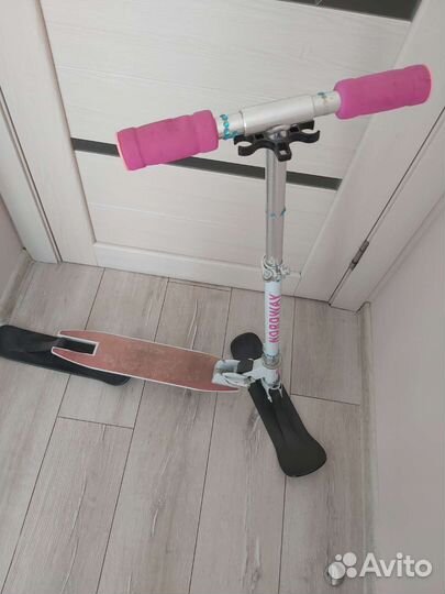 Самокат снегокат детский